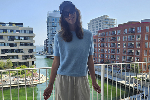 Alpaca Shirt ny Moretti Milano Blue light Italy